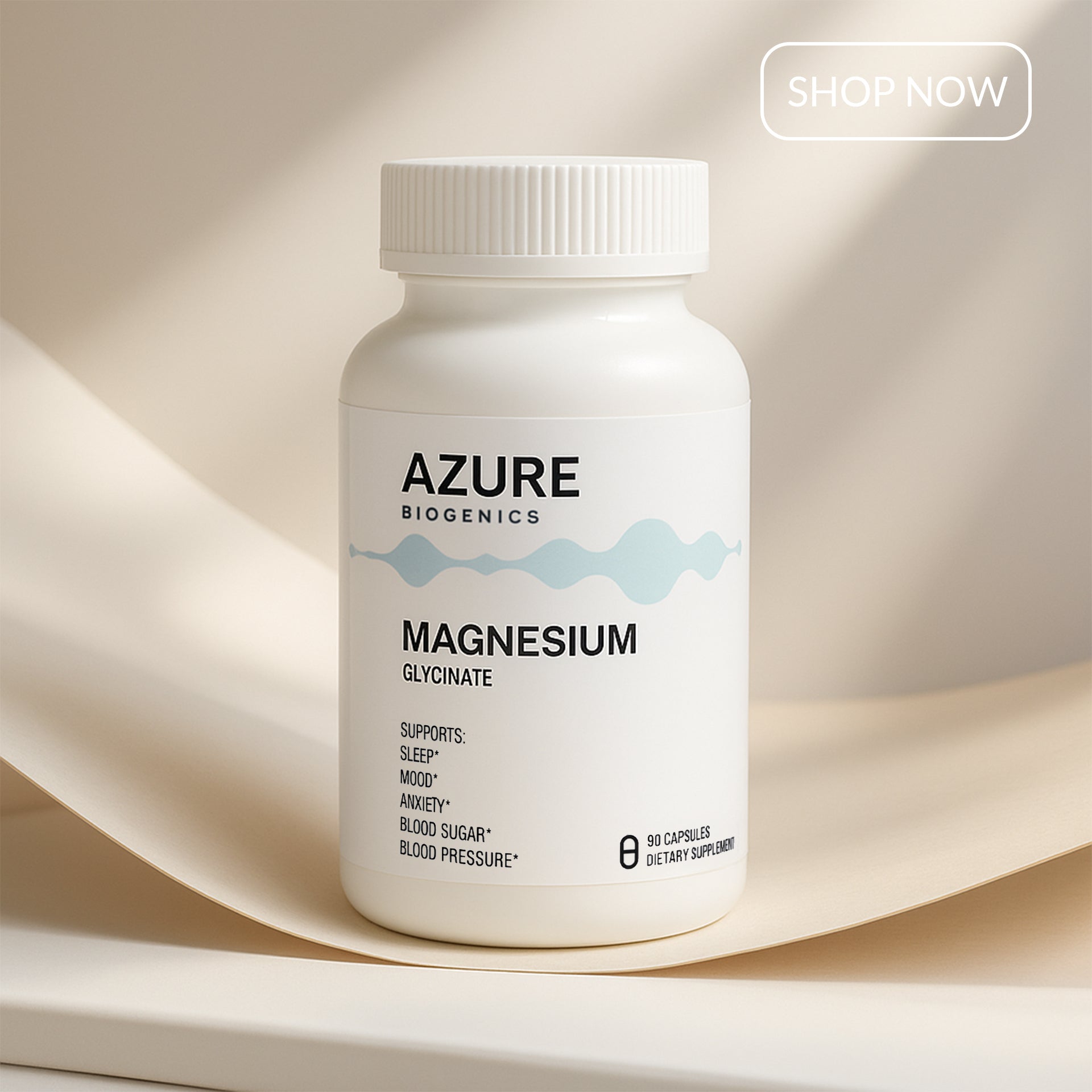 Magnesium Glycinate – Pure high absorption for Sleep, Mood, Bones and Joints