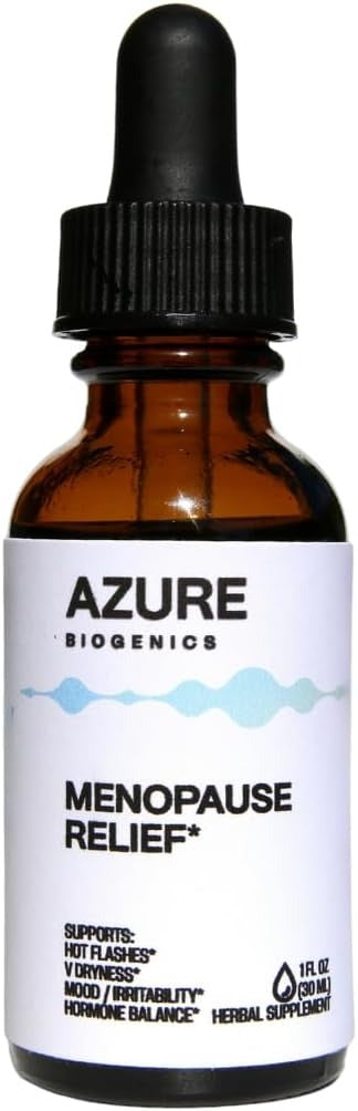 Menopause Relief Liquid Herbal Supplement – Natural Hot Flash and Hormone Balance* with Wild Yam, Black Cohosh, Dong Quai, Milk Thistle – Pure Clean Ingredients - Estrogen Free - Non-GMO